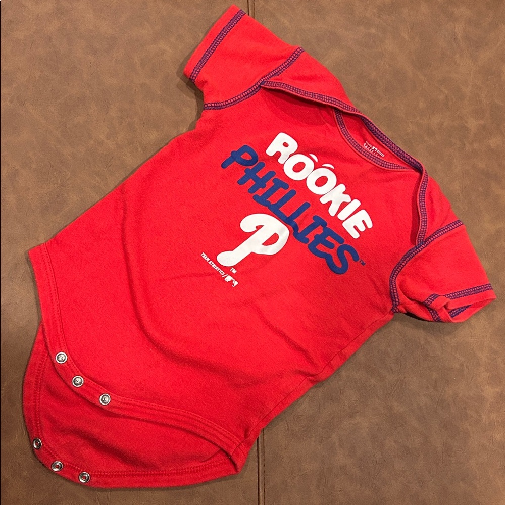 Phillies Baby Onesie